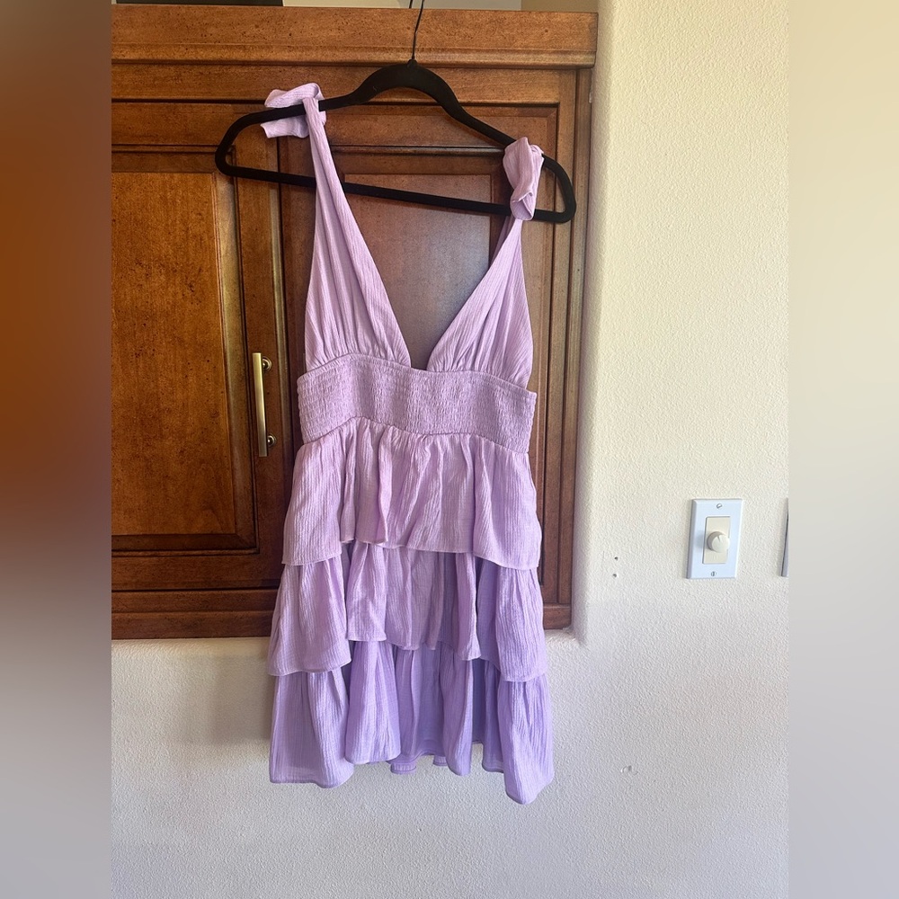 purple lovers and friends dress never worn with tags